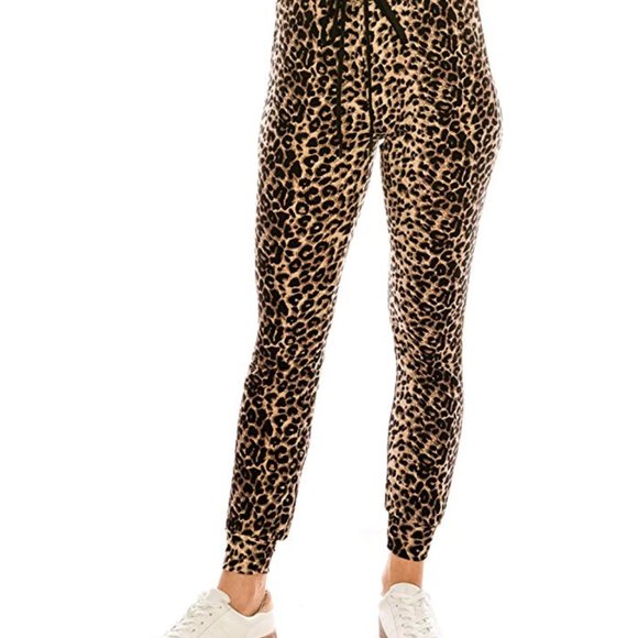 Pants - BUTTERY SOFT leopard jogger leggings sweatpants